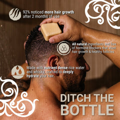 Men's Sandalwood Conditioner Bar – Rice Water | VIORI