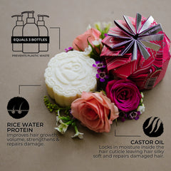 Castor Oil Conditioner Bar – Brittle & Dry Ends | VIORI