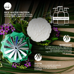 Rosemary Biotin Conditioner Bar – Thinning Hair | VIORI