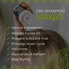 Vanilla Coconut Natural Dry Shampoo | VIORI