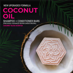 Coconut Oil Repair Shampoo Bar – Damaged Hair | VIORI