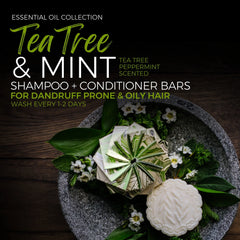 Tea Tree Shampoo Bar – Oily & Itchy Scalp | VIORI