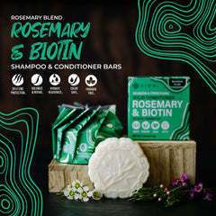 Rosemary Biotin Conditioner Bar – Thinning Hair | VIORI