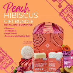 LIMITED Peach Hibiscus Home Spa Bundle