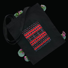 Red Yao Embroidered Bag – Handmade | VIORI