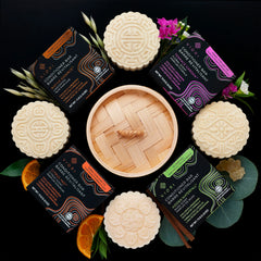 Shampoo Bar Sampler + Bamboo Holder | VIORI