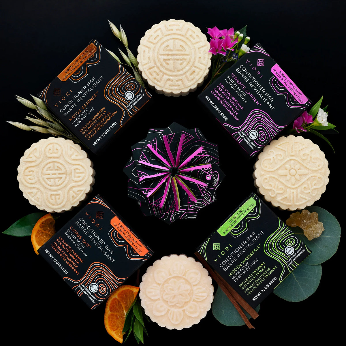 Rice Water Shampoo Bar Sampler – All Scents | VIORI